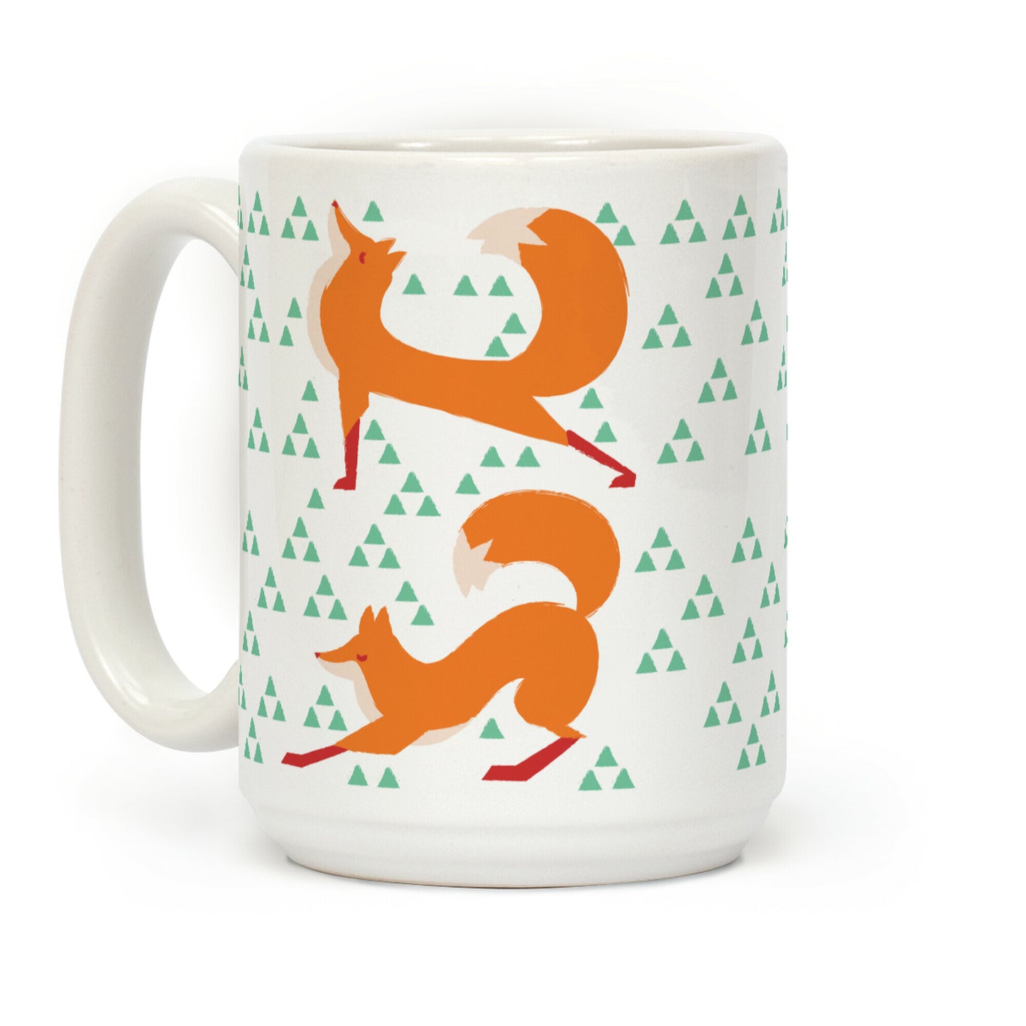 Fox Yoga Coffee Mug
