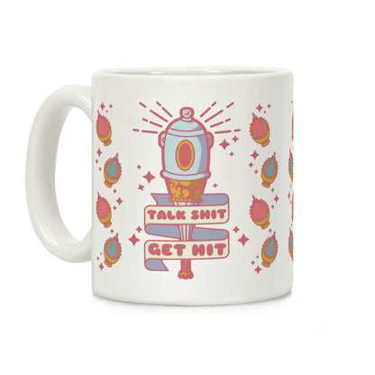 Talk Shit Get Hit Sayaka Bat Coffee Mug
