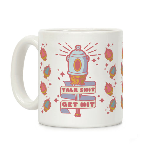 Talk Shit Get Hit Sayaka Bat Coffee Mug