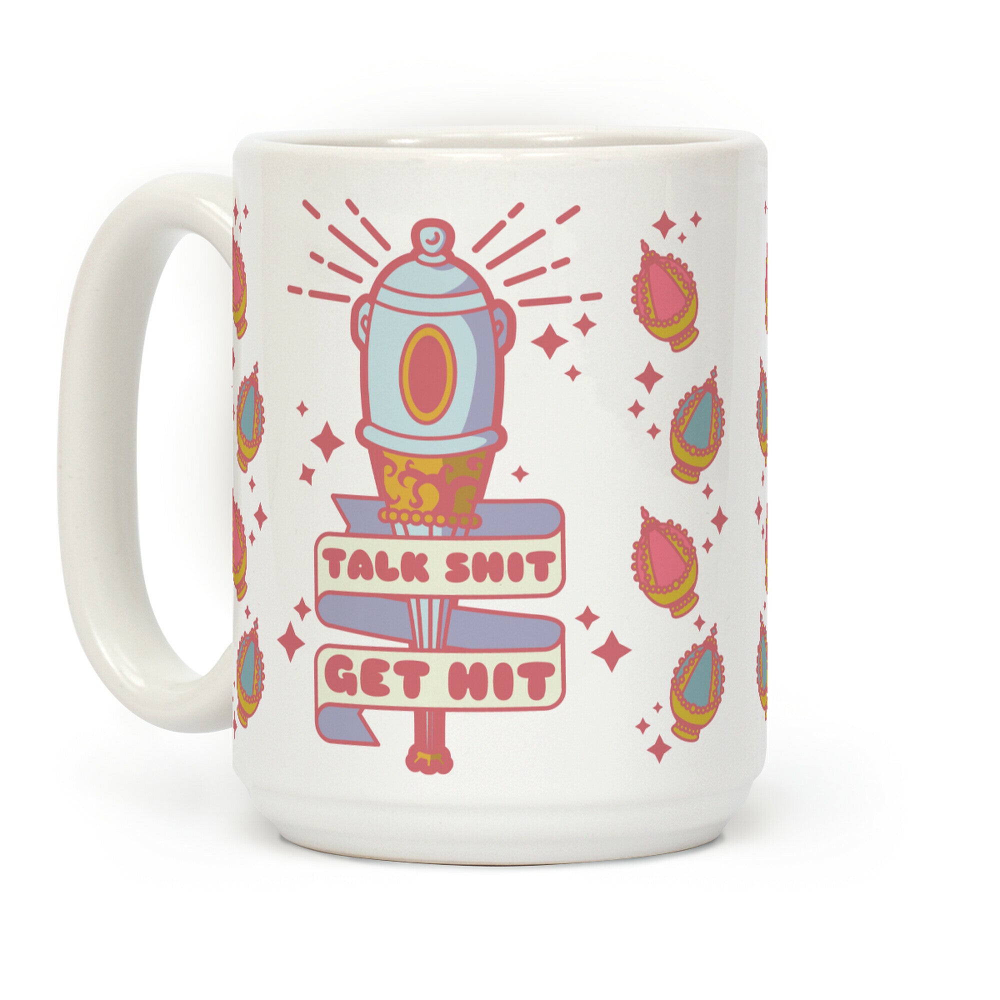 Talk Shit Get Hit Sayaka Bat Coffee Mug
