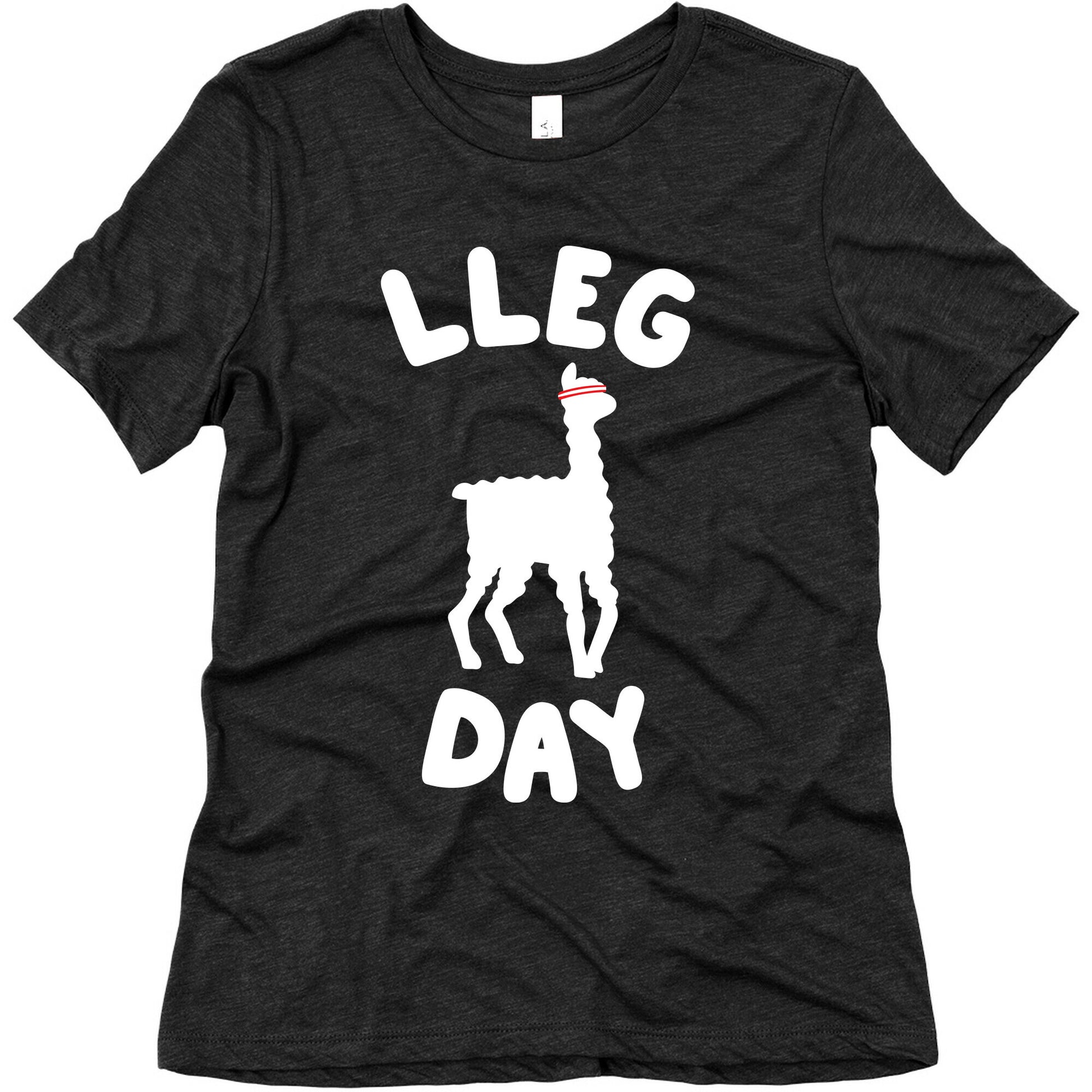 Lleg Day Llama Women's Triblend Tee