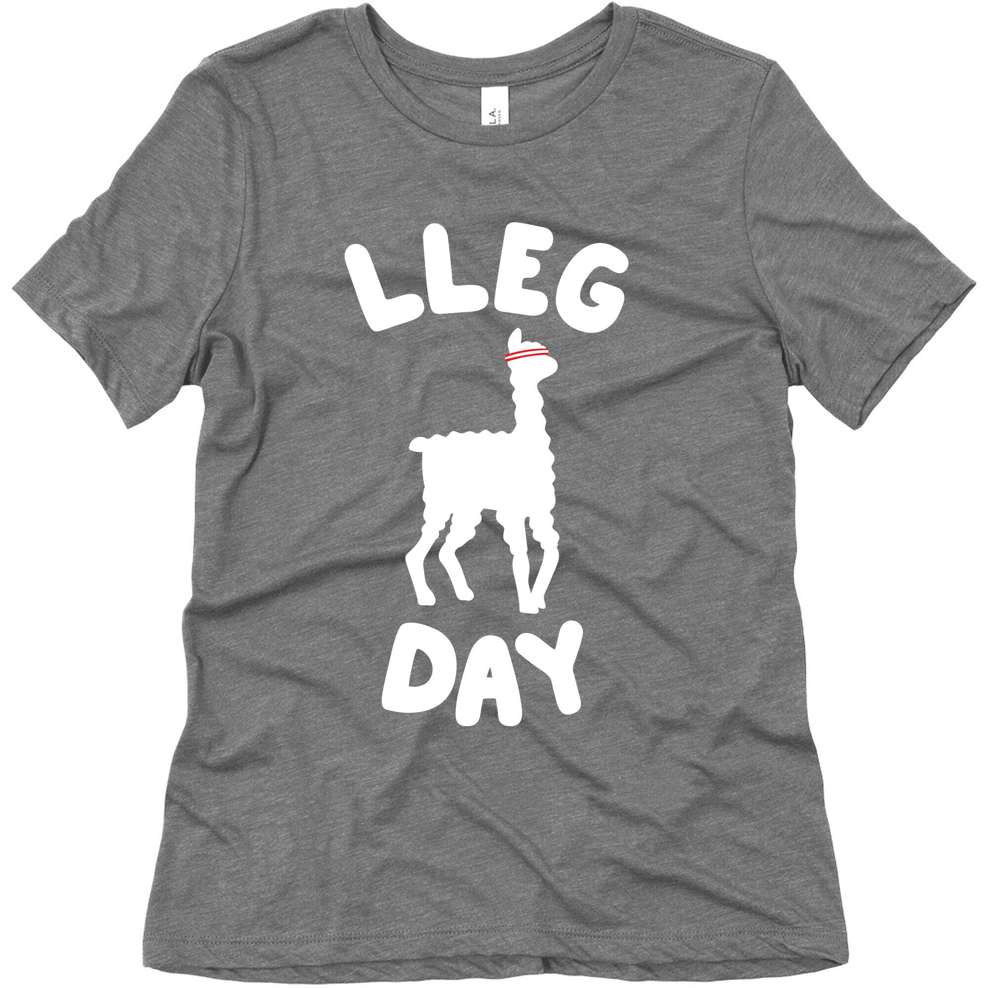 Lleg Day Llama Women's Triblend Tee