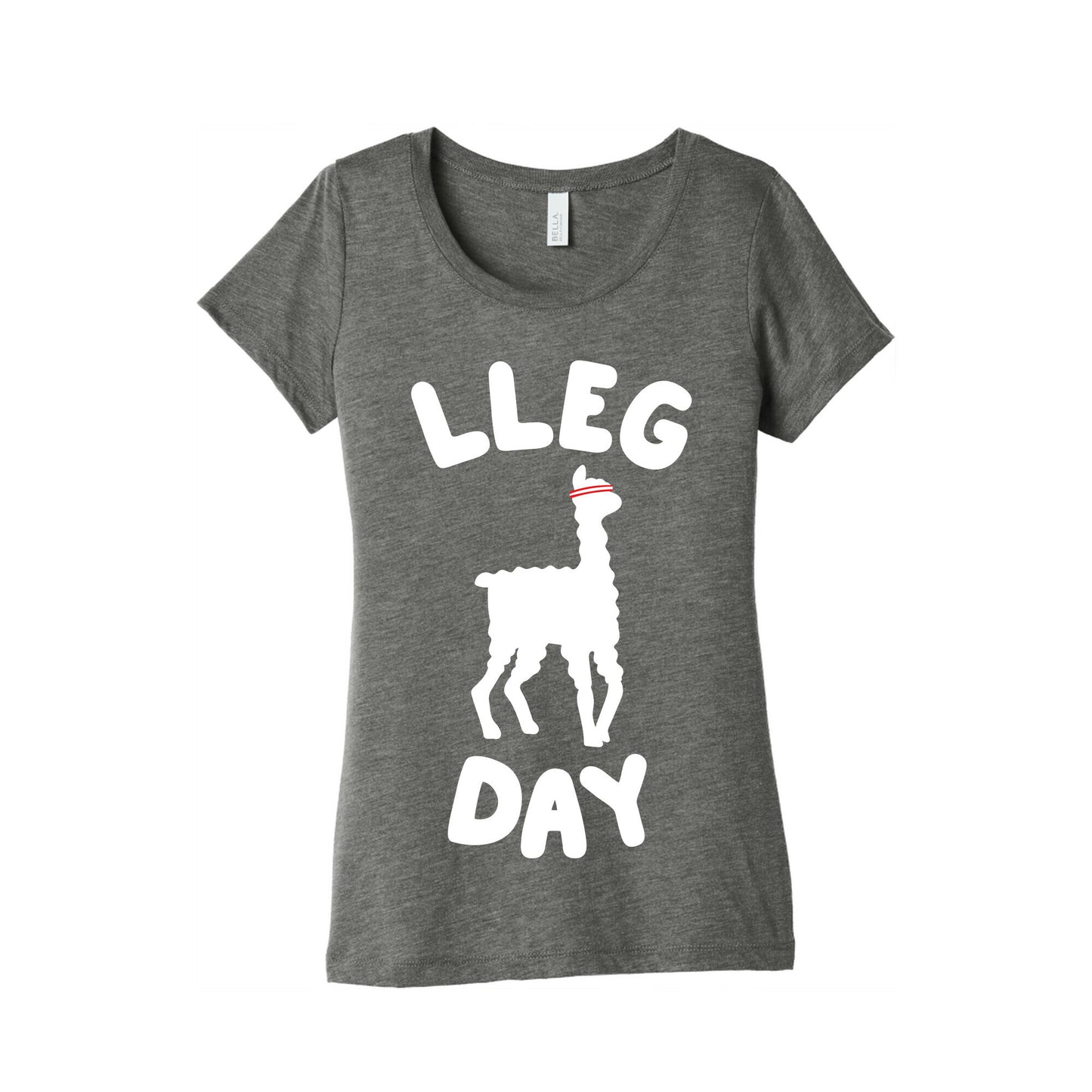 Lleg Day Llama Women's Triblend Tee