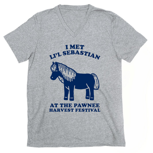 I Met Li'l Sebastian at the Pawnee Harvest Festival V-Neck