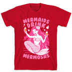 Mermaids Drink Mermosas T-Shirt