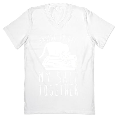 Trying To Get My Shit Together V-Neck