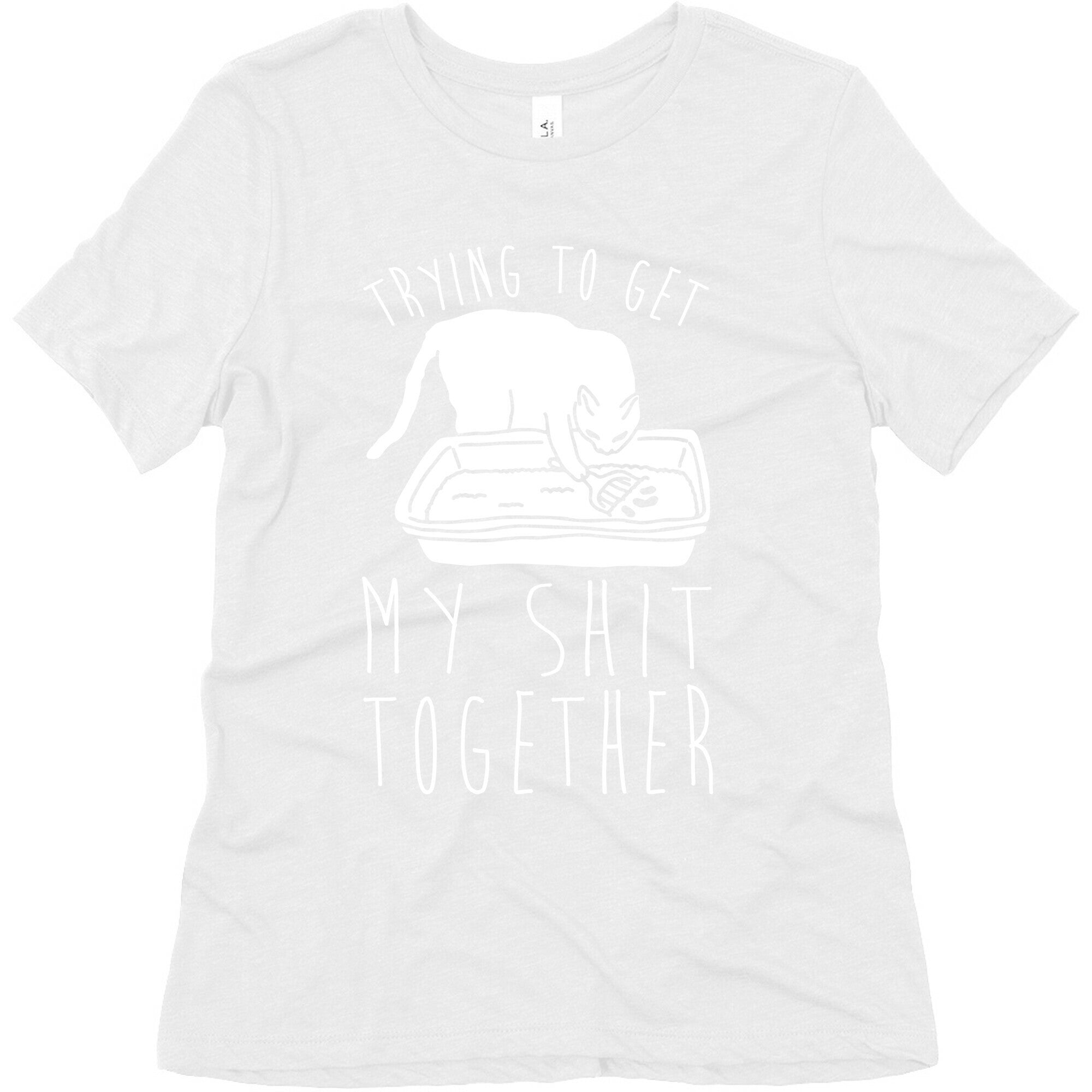 Trying To Get My Shit Together Women's Triblend Tee
