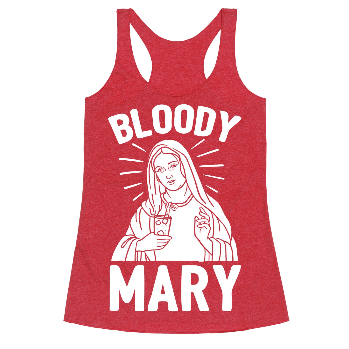 Bloody Virgin Mary Racerback Tank