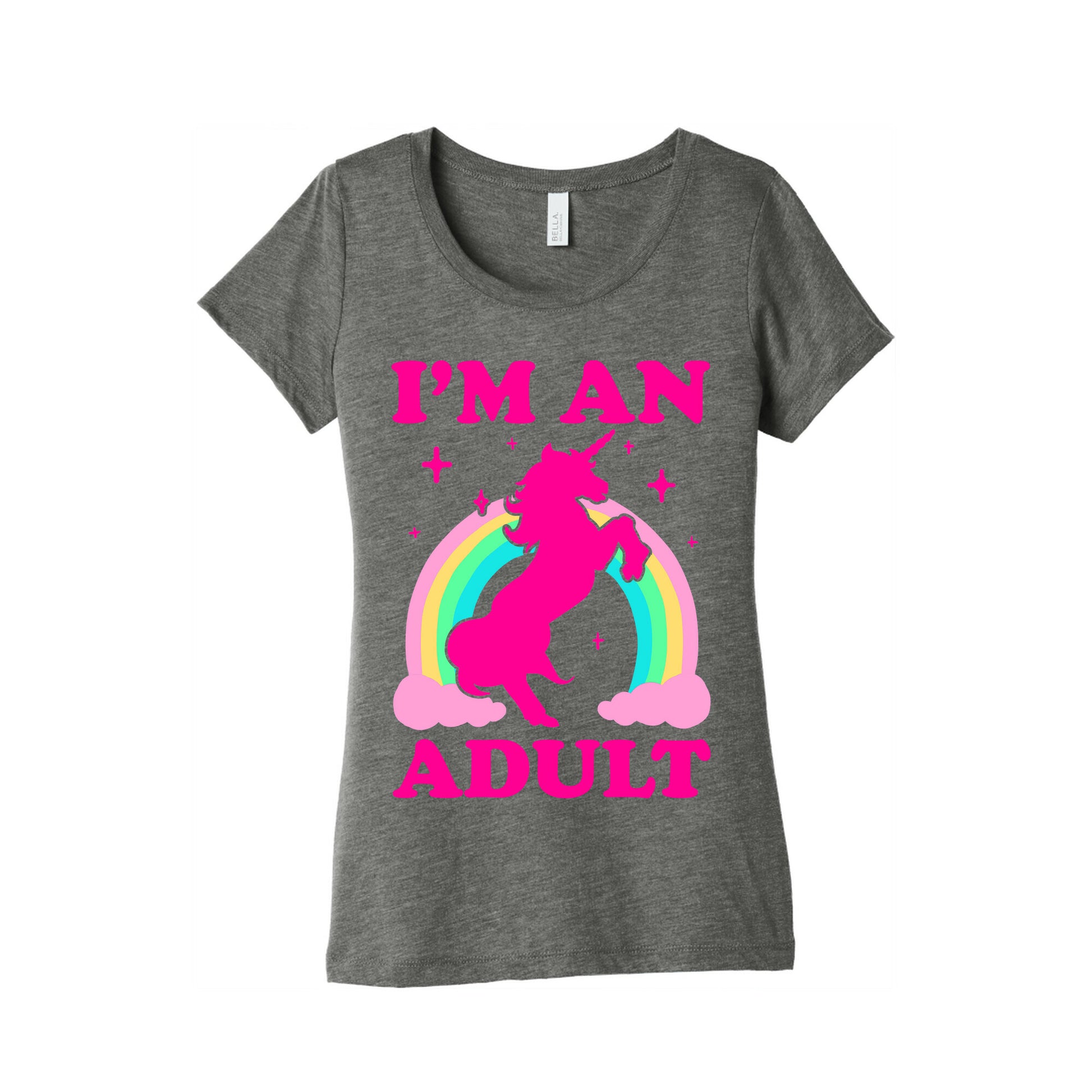I'm An Adult Women's Triblend Tee