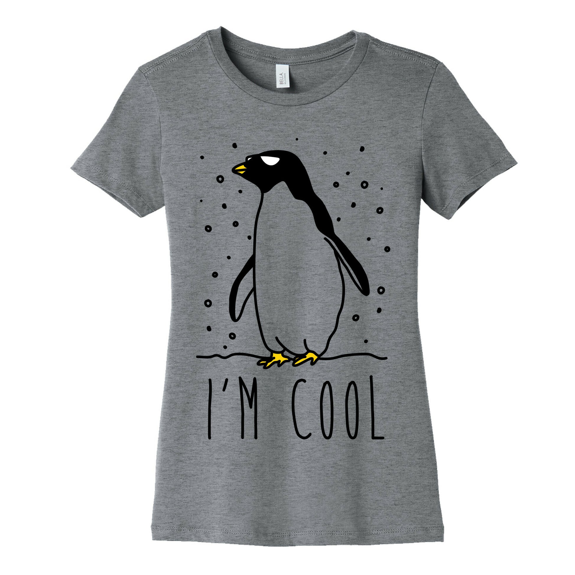 I'm Cool Penguin Women's Cotton Tee