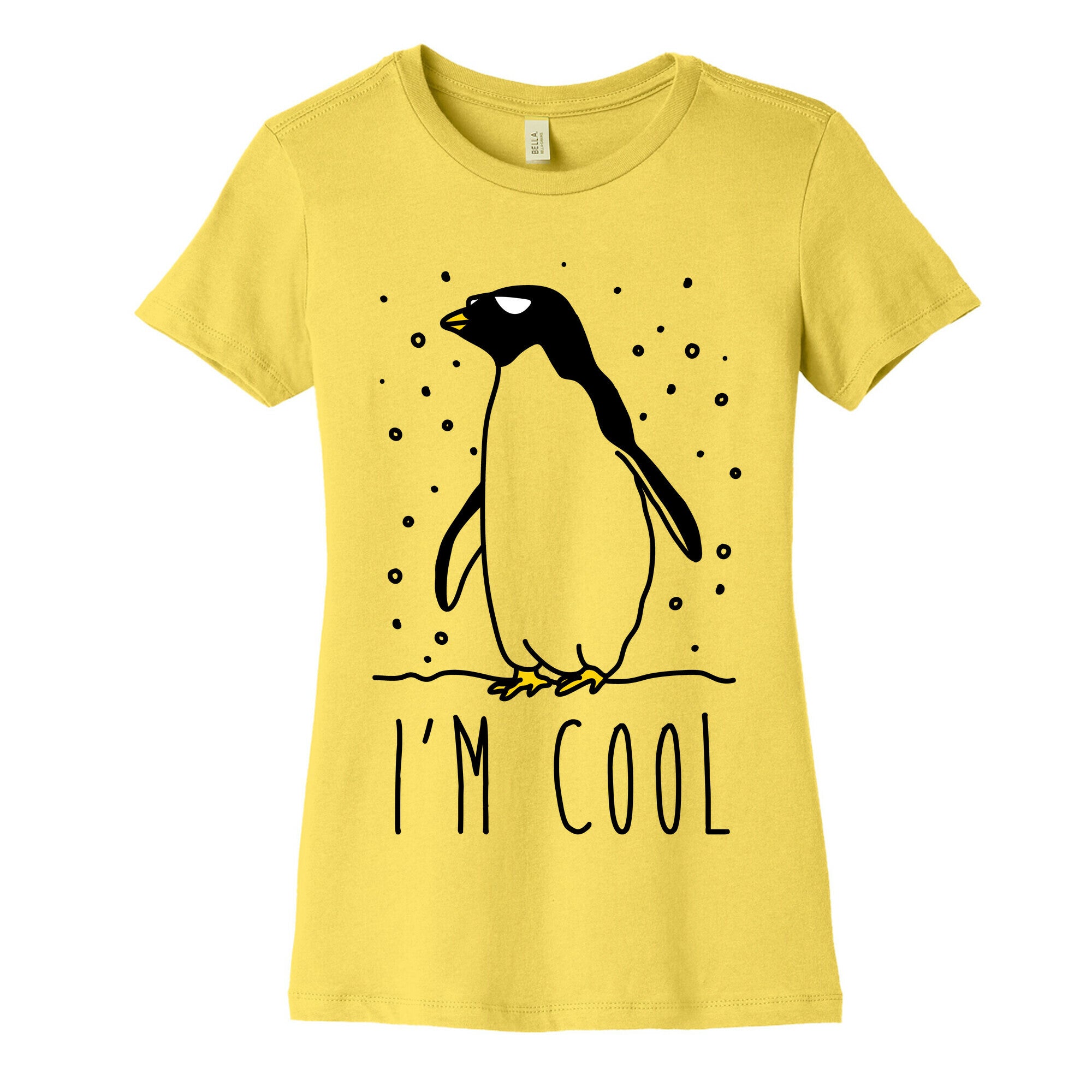 I'm Cool Penguin Women's Cotton Tee