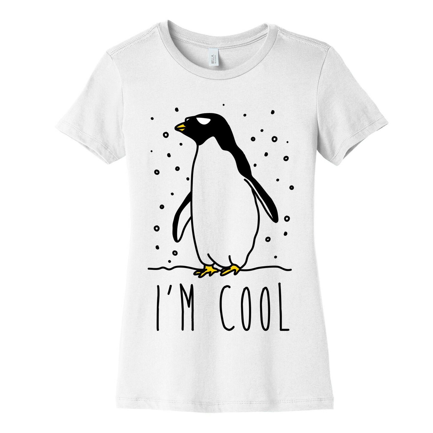 I'm Cool Penguin Women's Cotton Tee