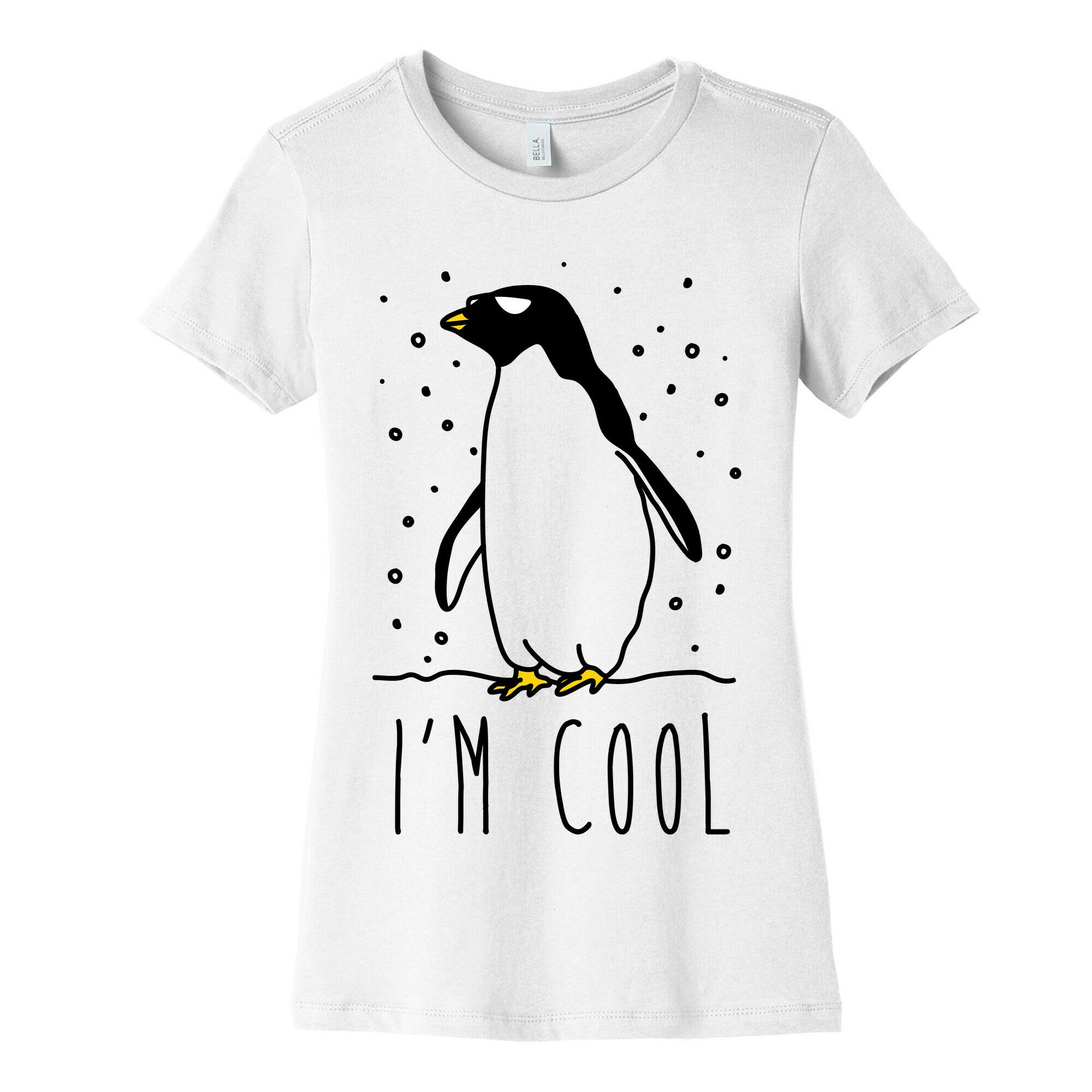I'm Cool Penguin Women's Cotton Tee