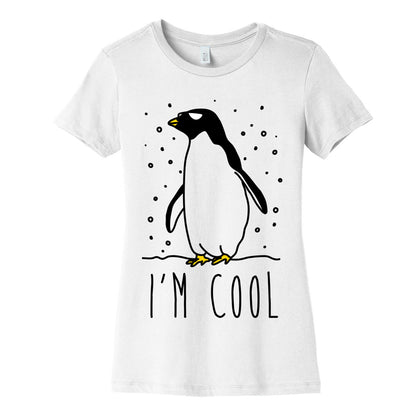 I'm Cool Penguin Women's Cotton Tee