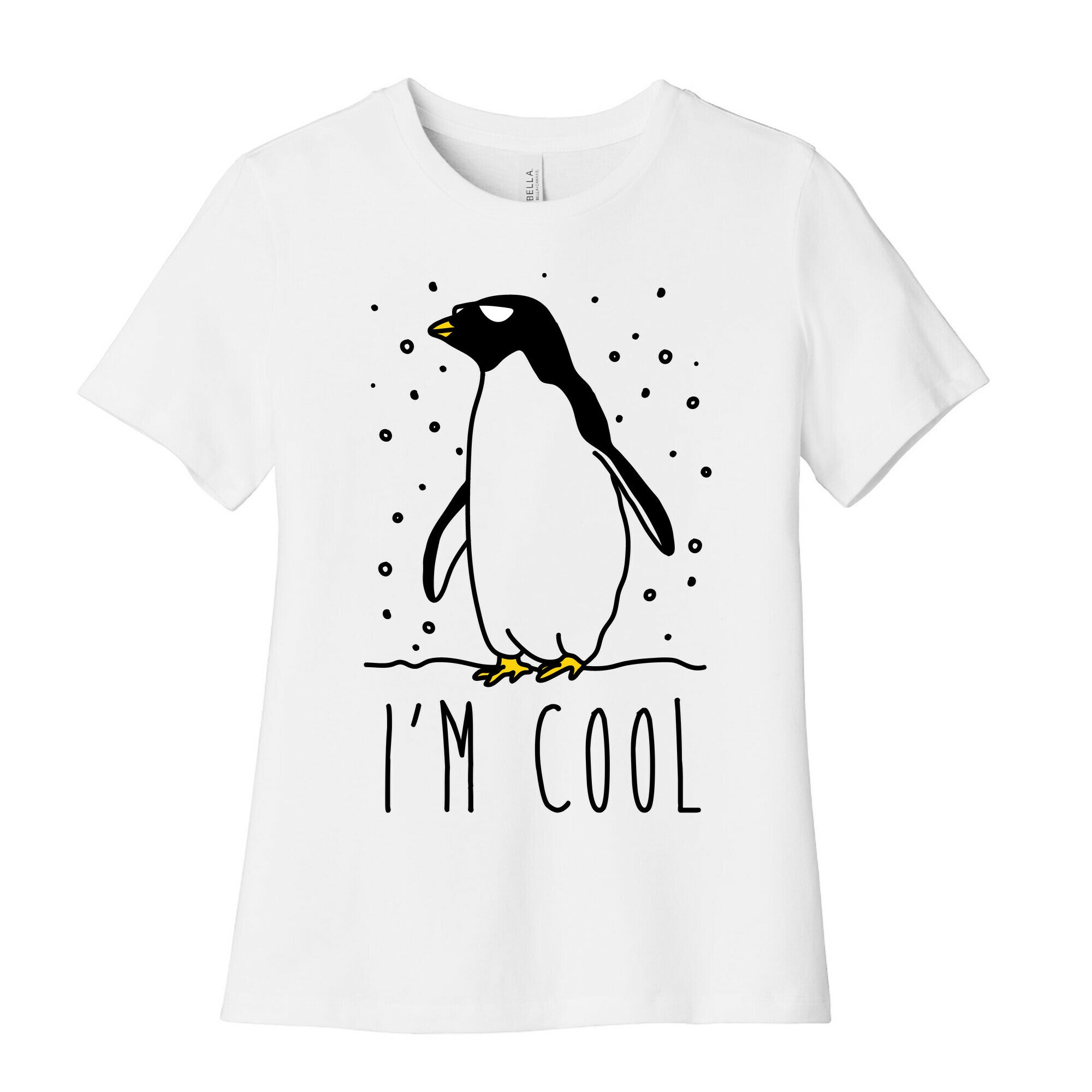 I'm Cool Penguin Women's Cotton Tee