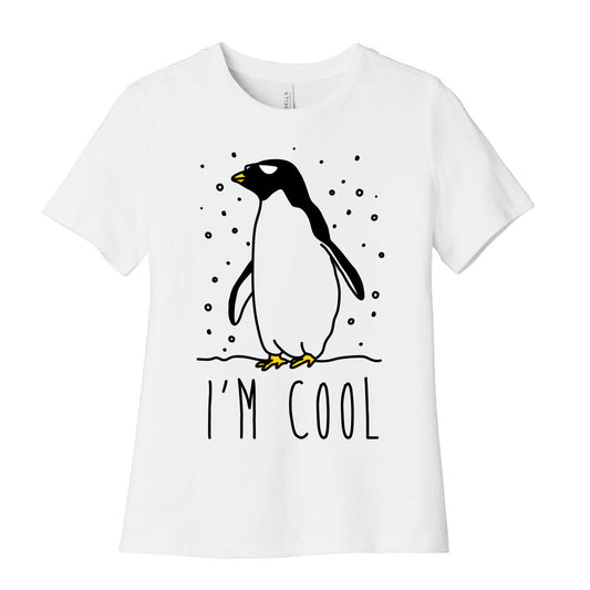 I'm Cool Penguin Women's Cotton Tee