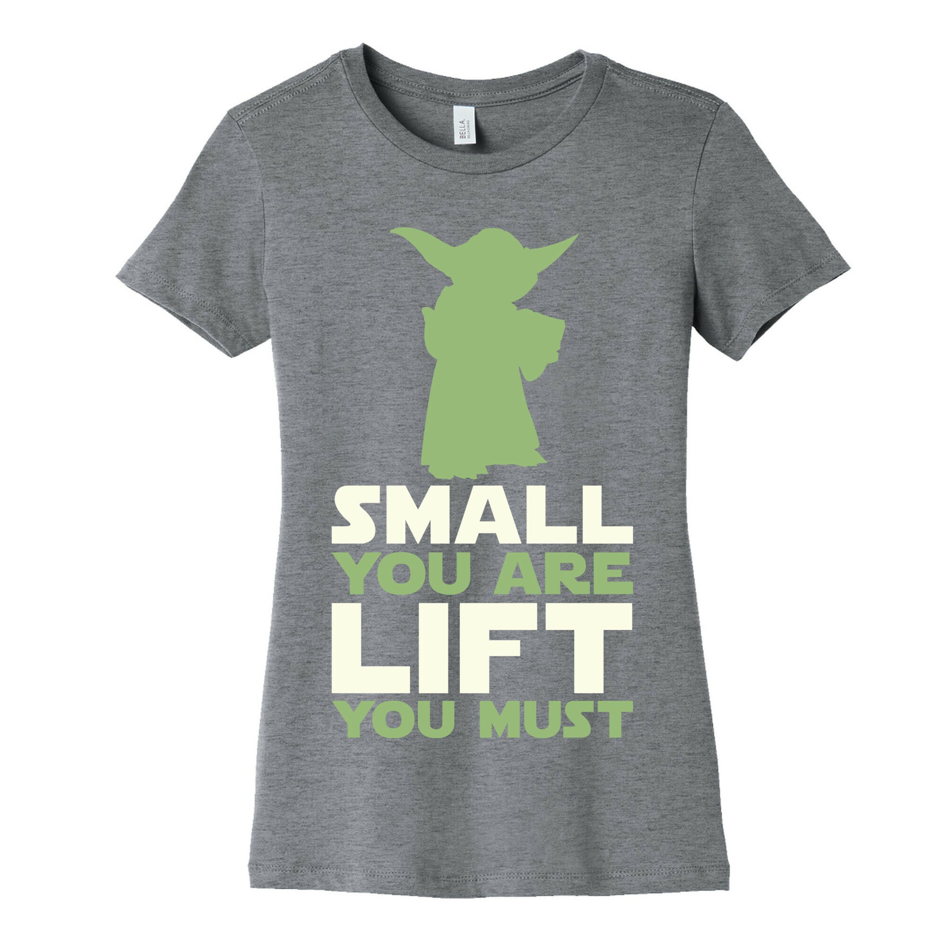 Small You Are Lift You Must Women's Cotton Tee