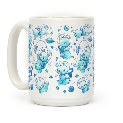 Bunnies In Space Coffee Mug