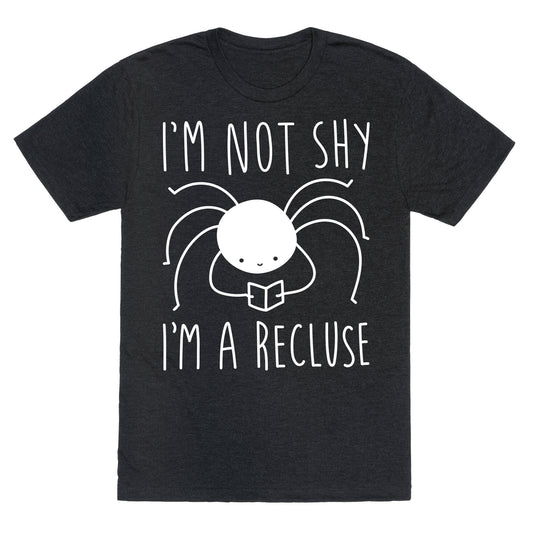 I'm Not Shy I'm A Recluse Unisex Triblend Tee