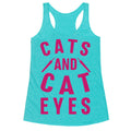 Cats and Cat Eyes Racerback Tank