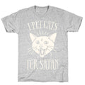 I Pet Cats For Satan T-Shirt