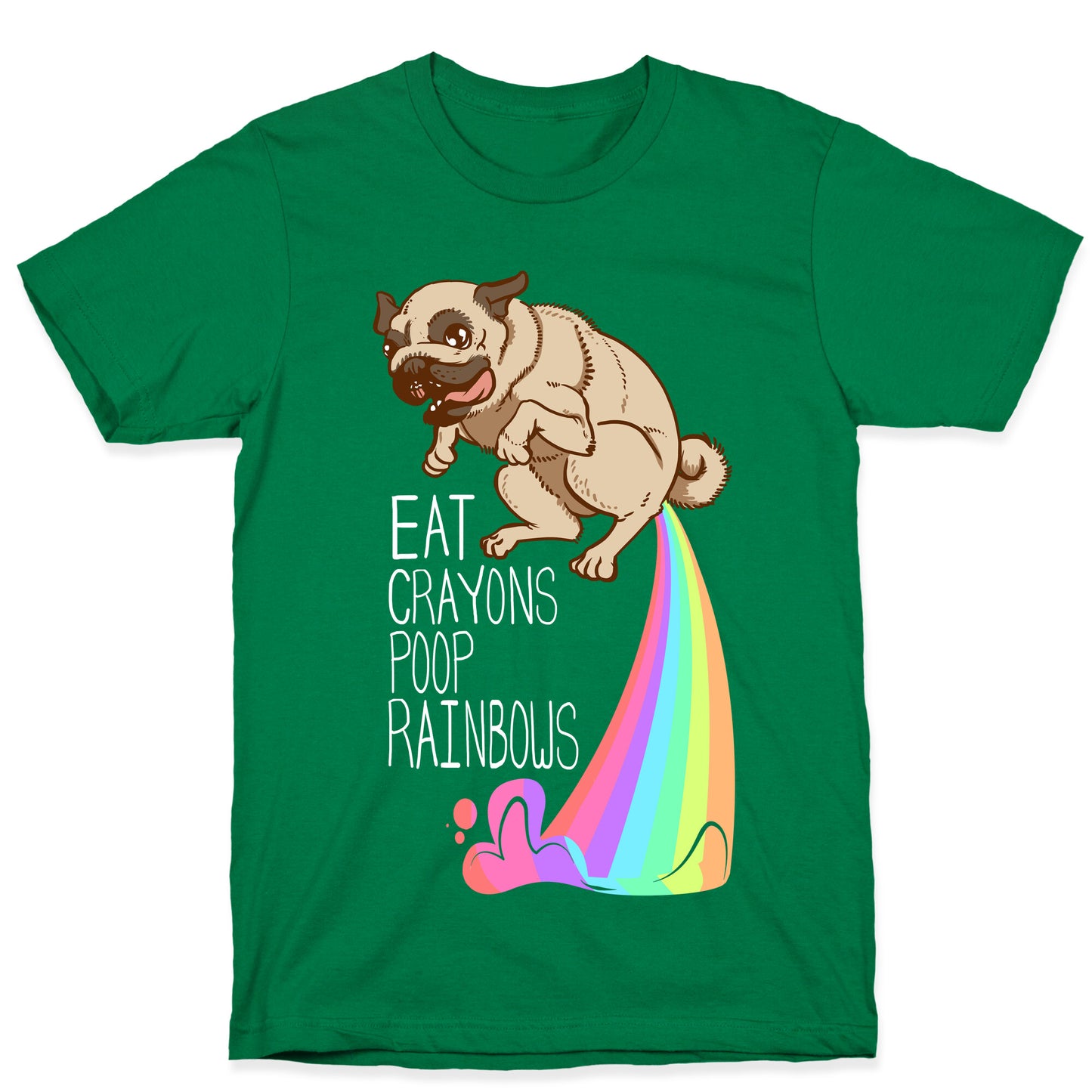 Eat Crayons, Poop Rainbows T-Shirt