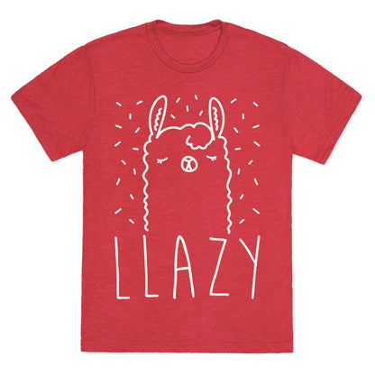 Llazy Llama Unisex Triblend Tee