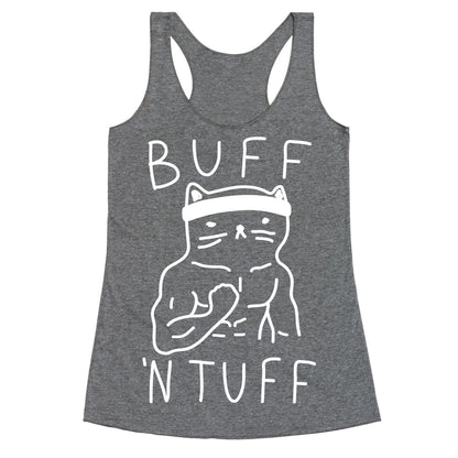 Buff 'N Tuff Cat Racerback Tank
