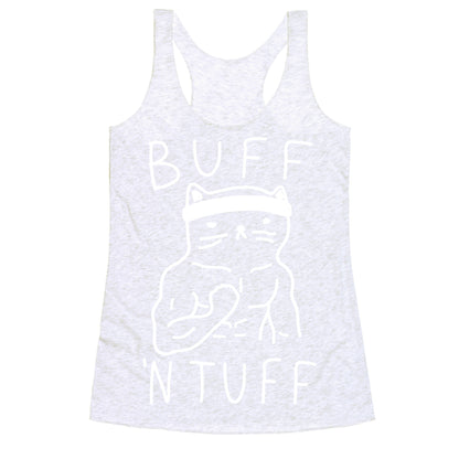 Buff 'N Tuff Cat Racerback Tank