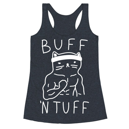 Buff 'N Tuff Cat Racerback Tank