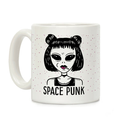 Space Punk Alien Coffee Mug