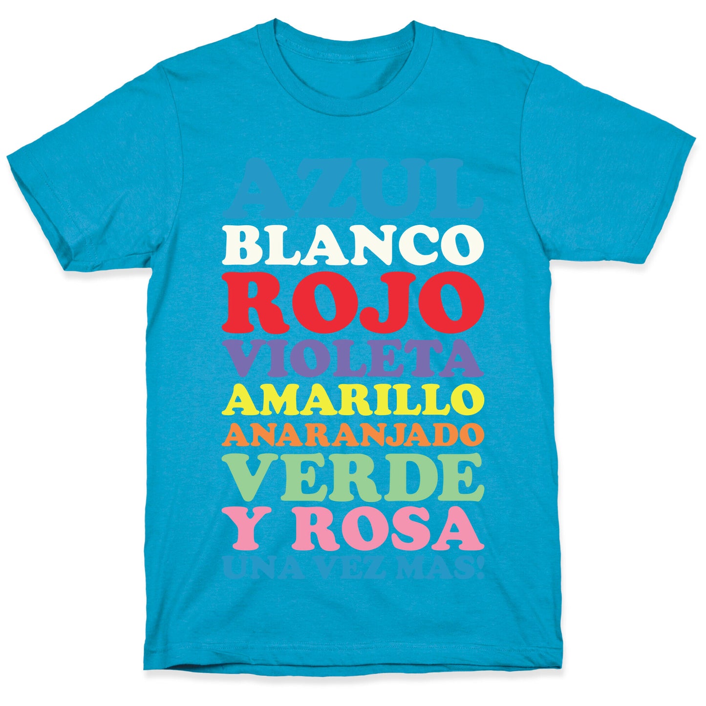 Spanish Color Song Unisex Triblend Tee