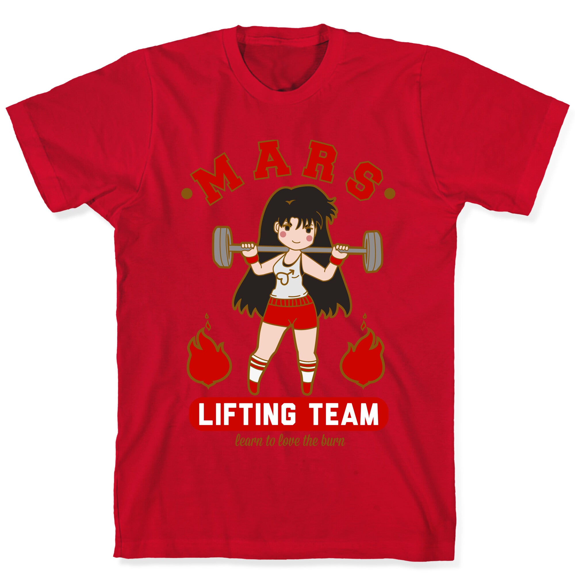 Mars Lifting Team Parody T-Shirt