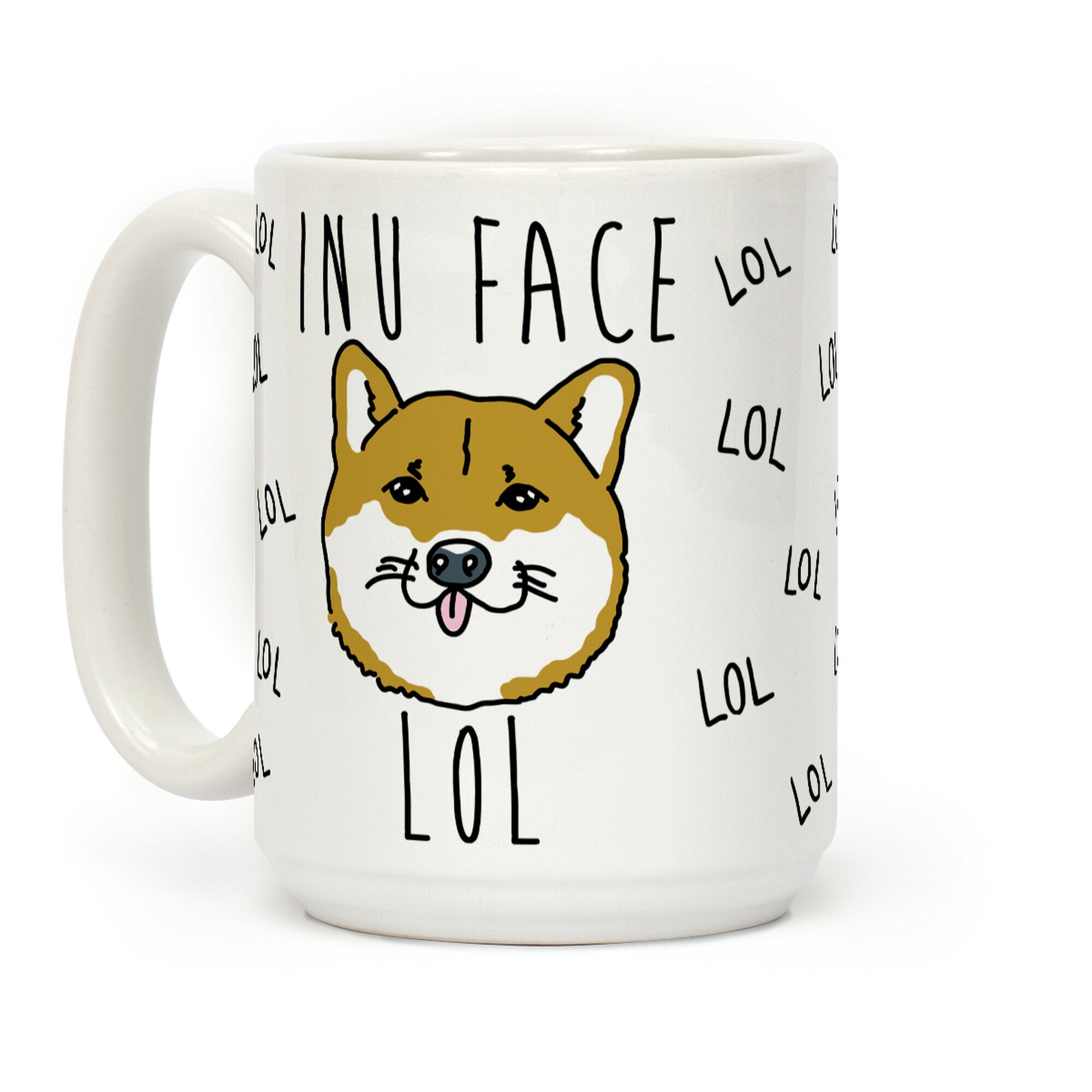 Inu Face Lol Coffee Mug