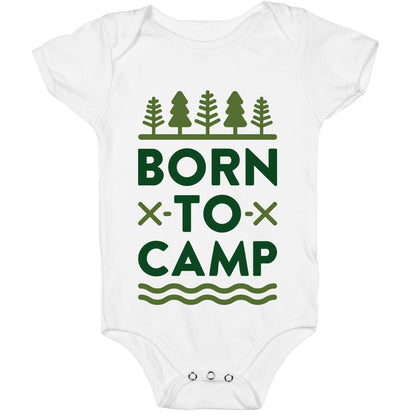 Born To Camp Baby One Piece