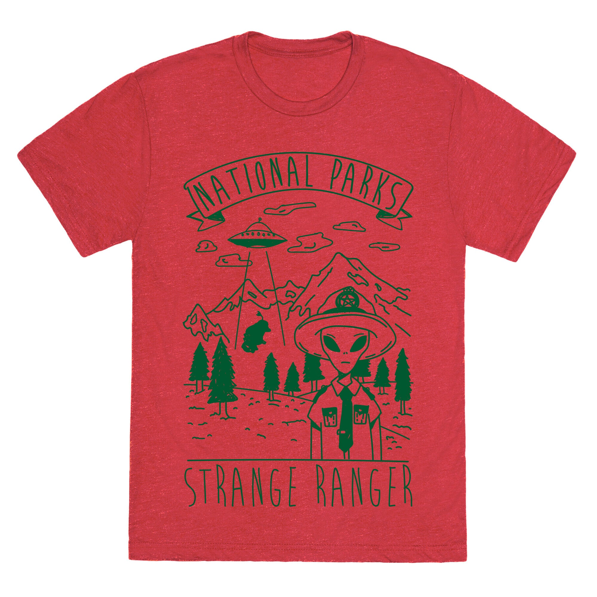 Strange Ranger Unisex Triblend Tee