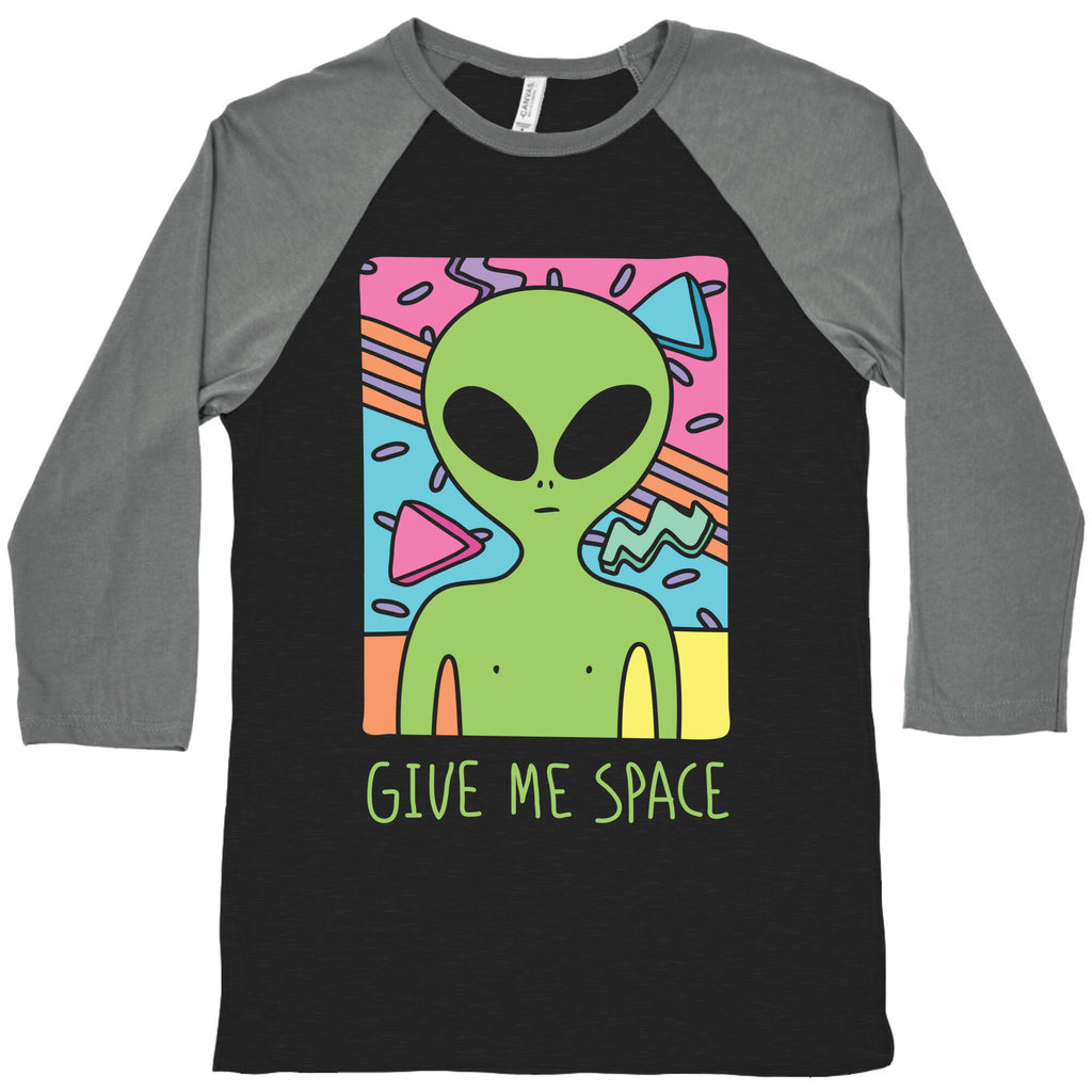Give Me Space Alien Baseball Tee