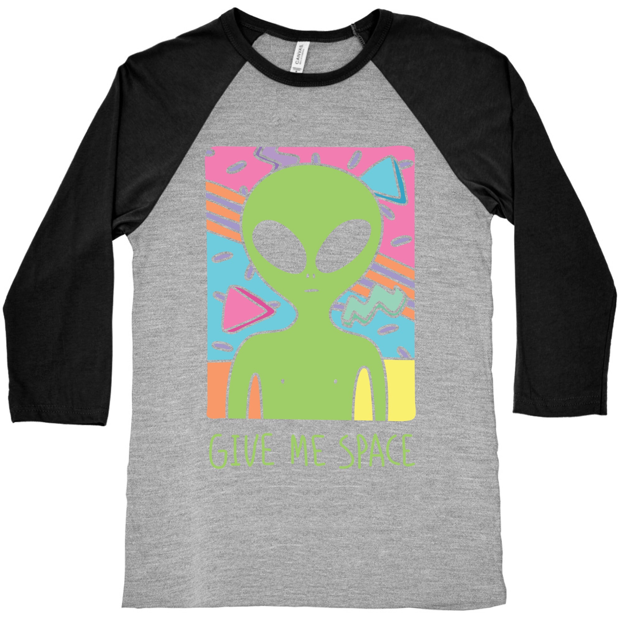 Give Me Space Alien Baseball Tee