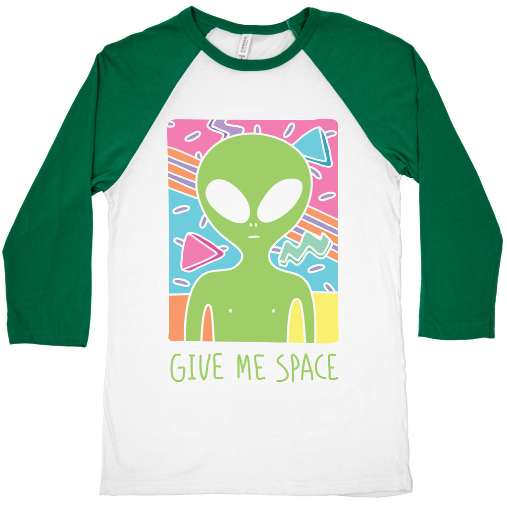 Give Me Space Alien Baseball Tee