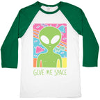 Give Me Space Alien Baseball Tee
