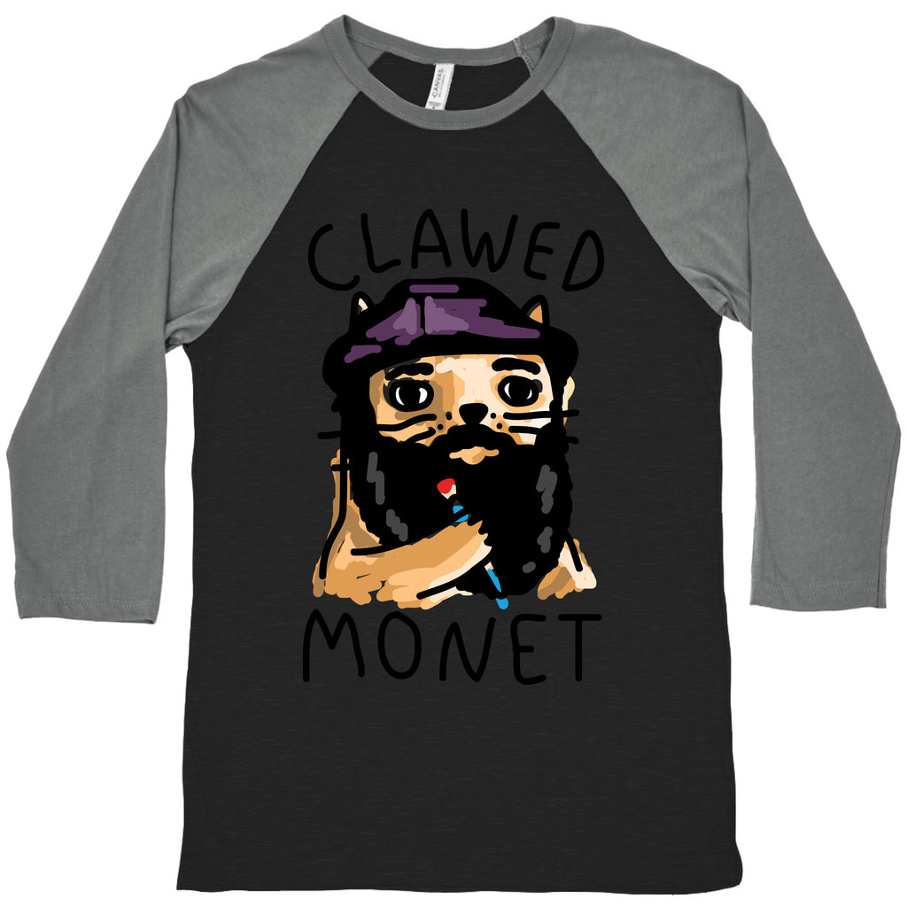 Clawed Monet Baseball Tee
