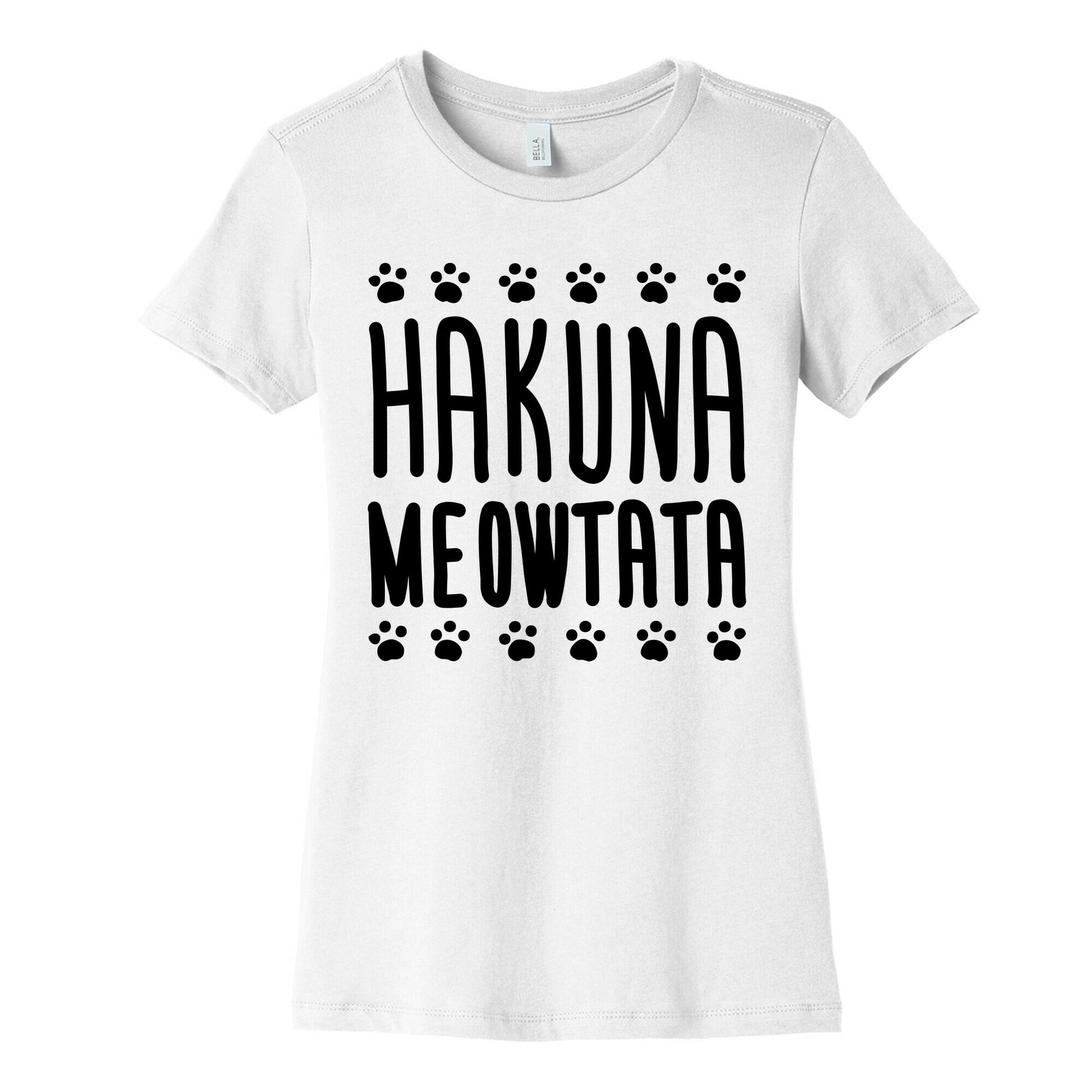 Hakuna Meowtata Women's Cotton Tee