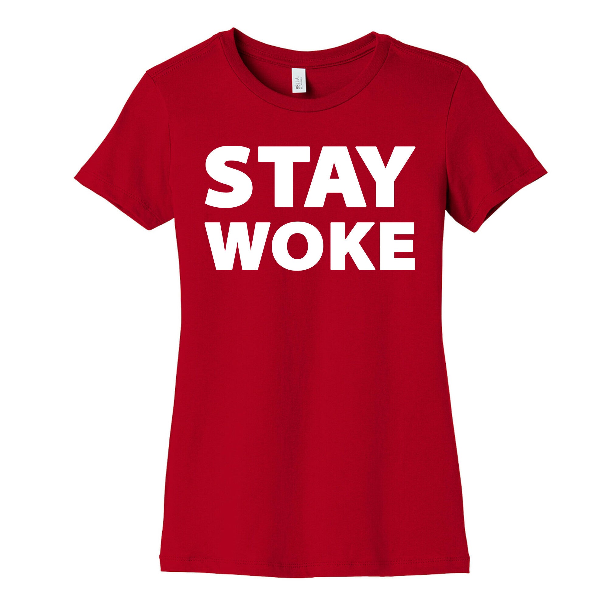 Stay Woke Women's Cotton Tee