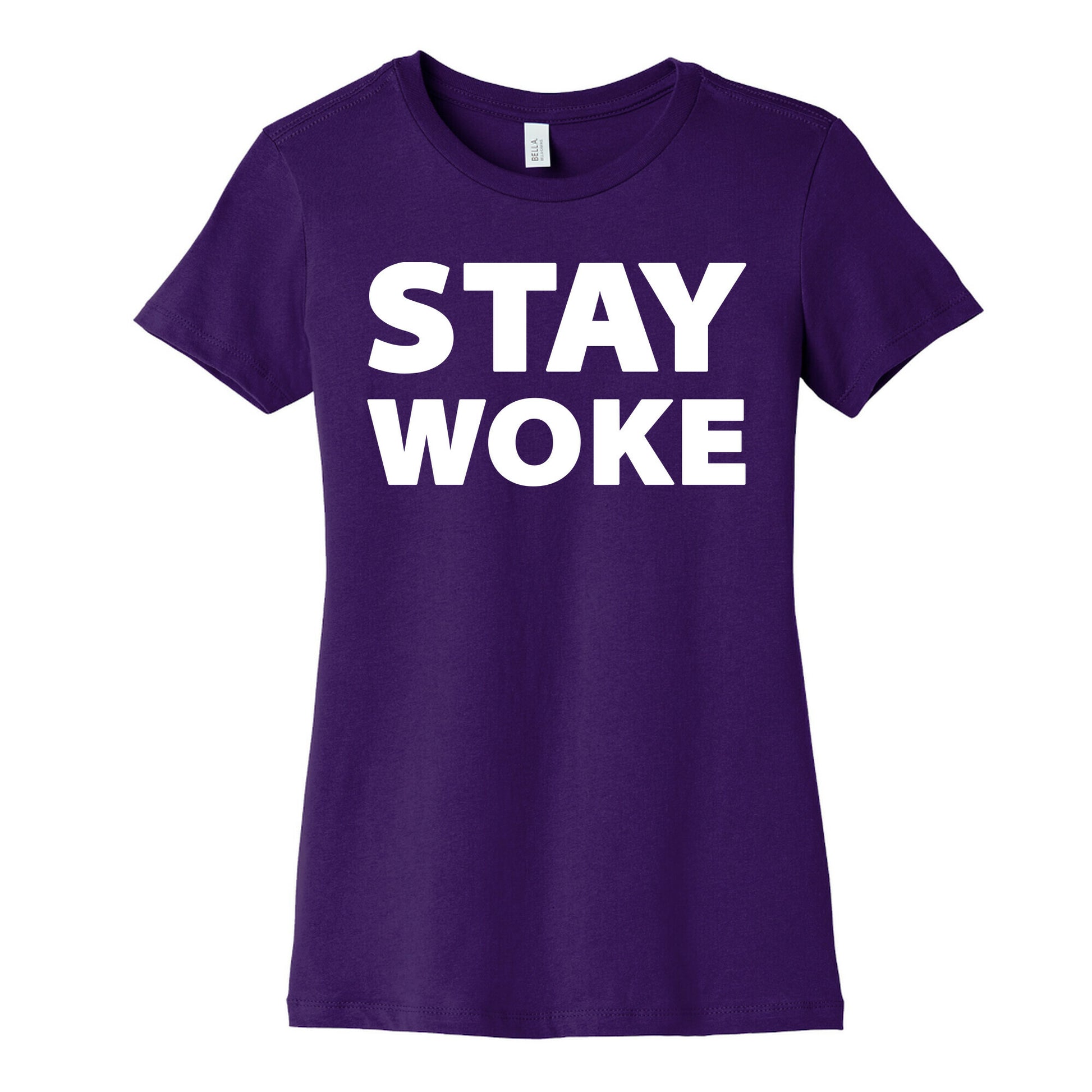 Stay Woke Women's Cotton Tee