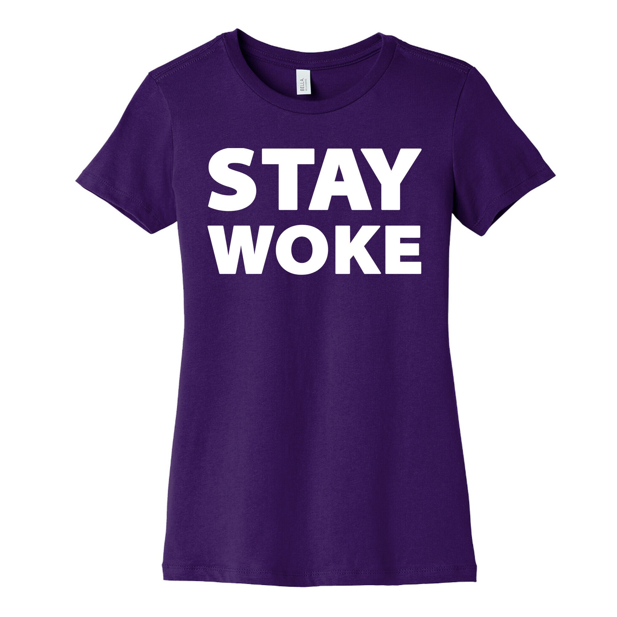 Stay Woke Women's Cotton Tee