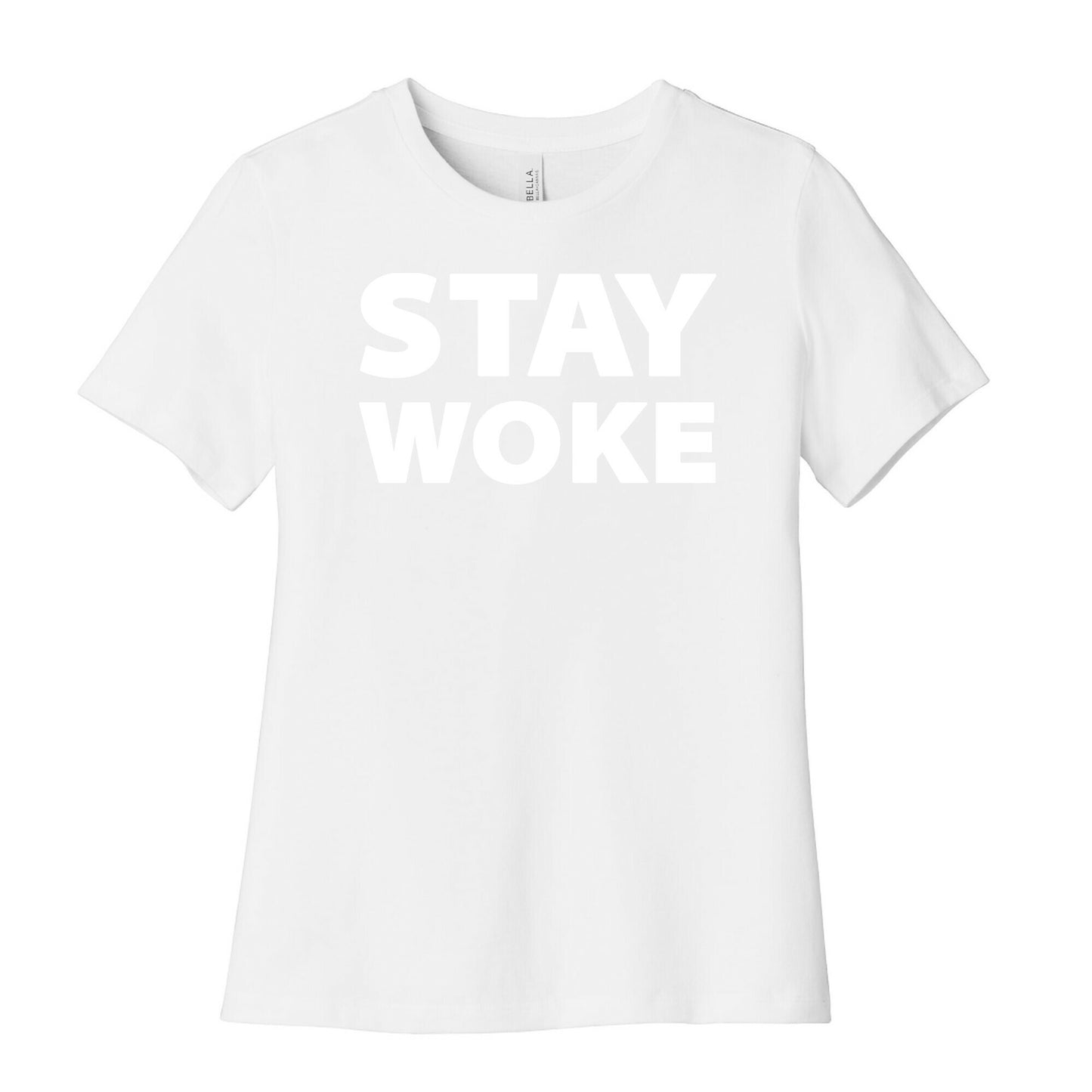 Stay Woke Women's Cotton Tee