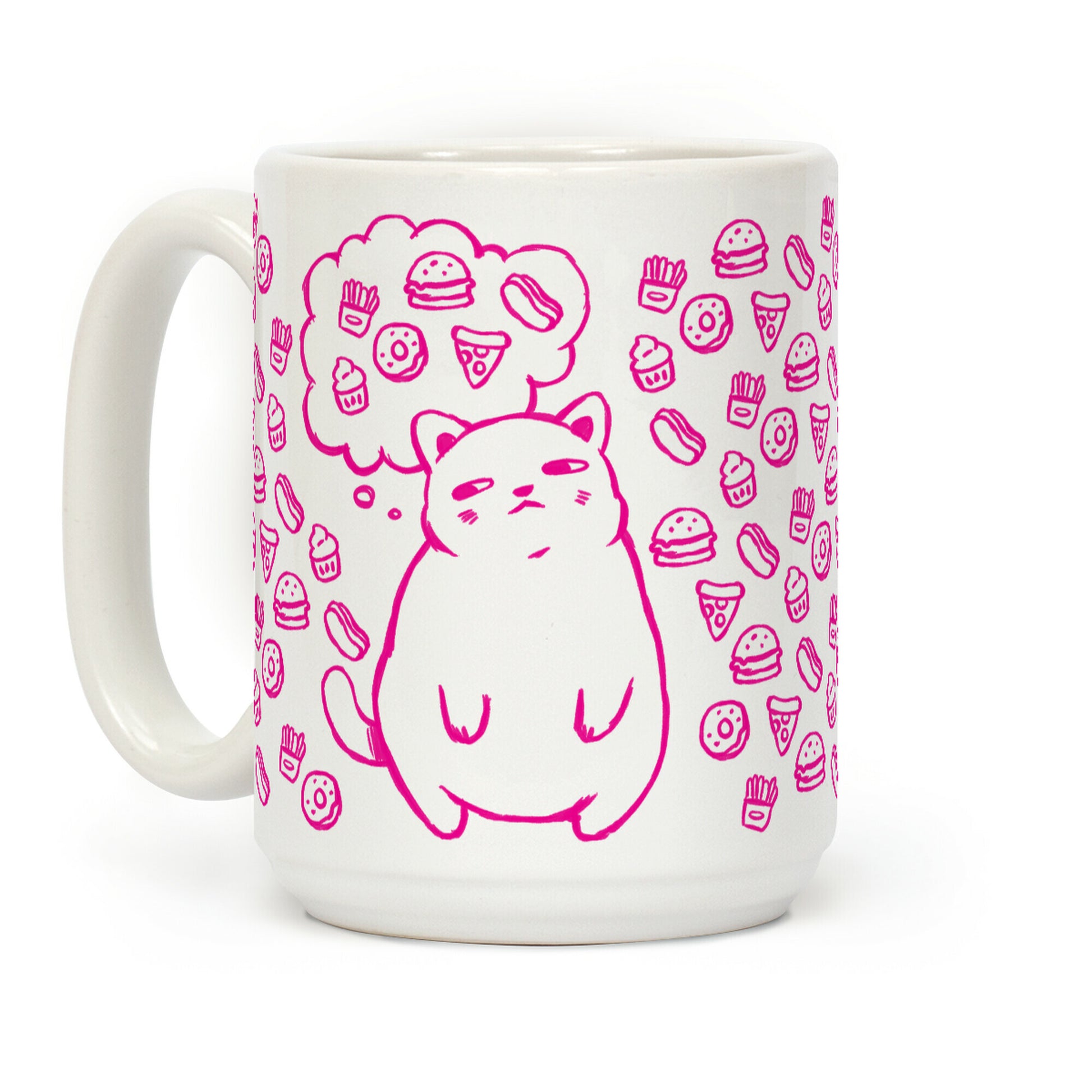 Tubby Cat Food Dreams Coffee Mug