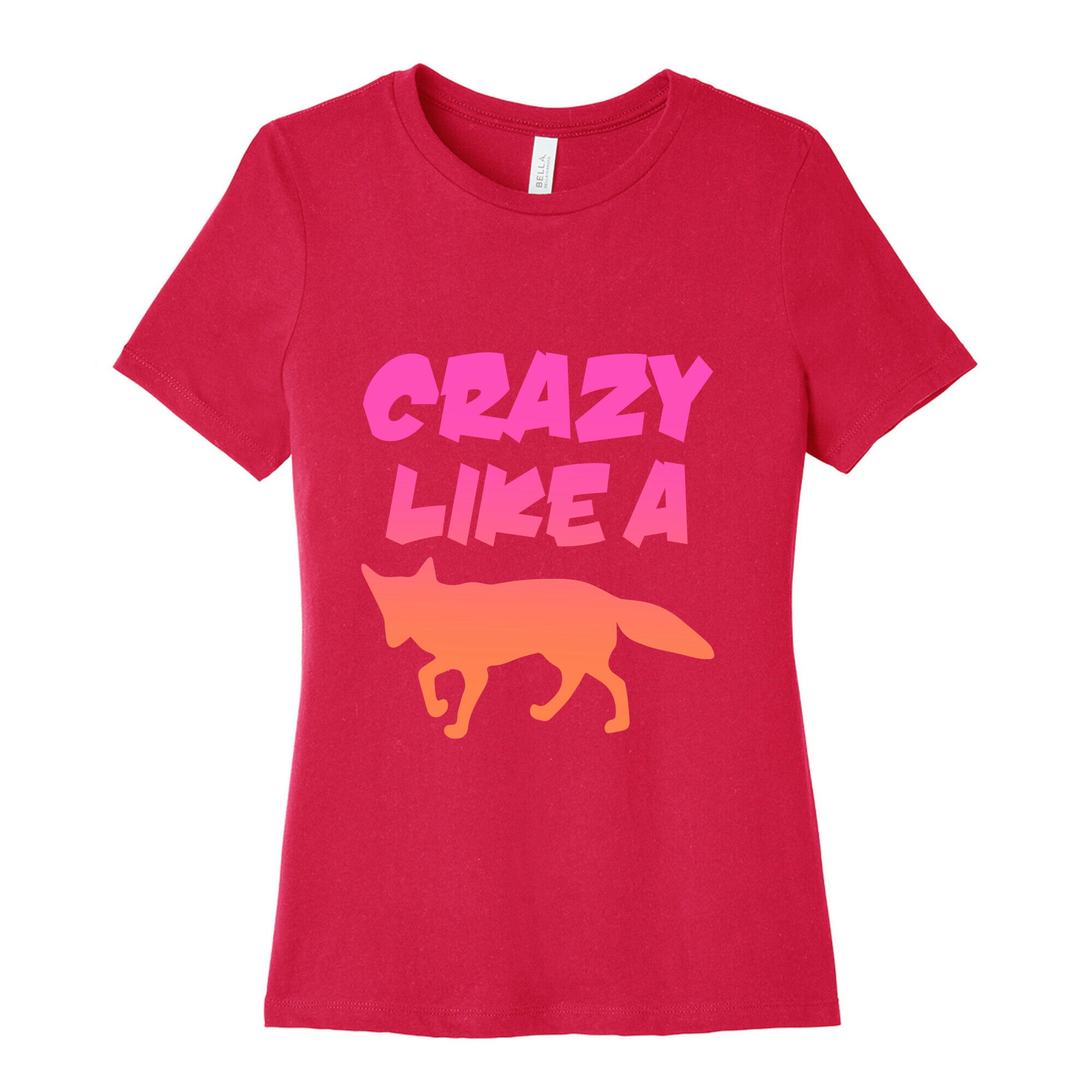 Crazy Like A Fox Women's Cotton Tee