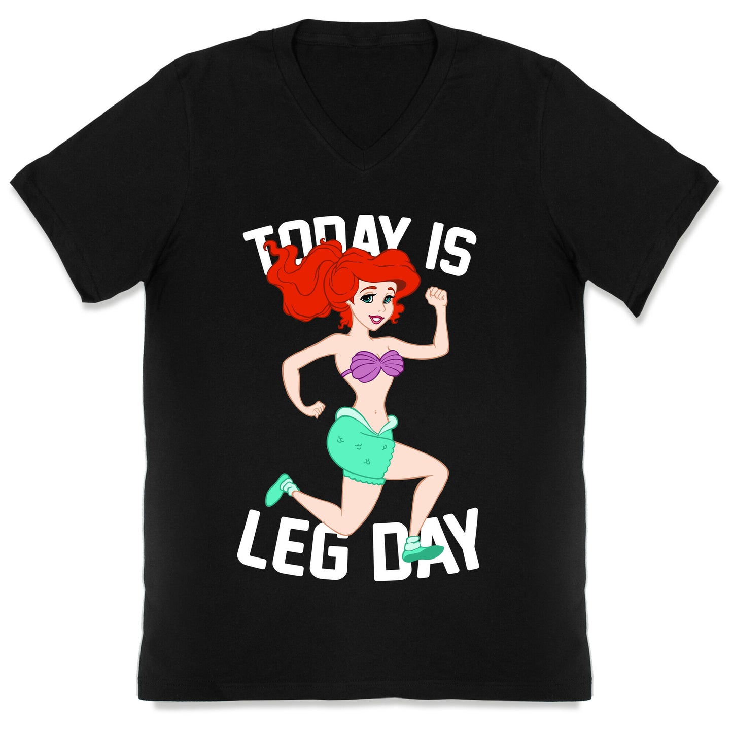 Today Is Leg Day V-Neck