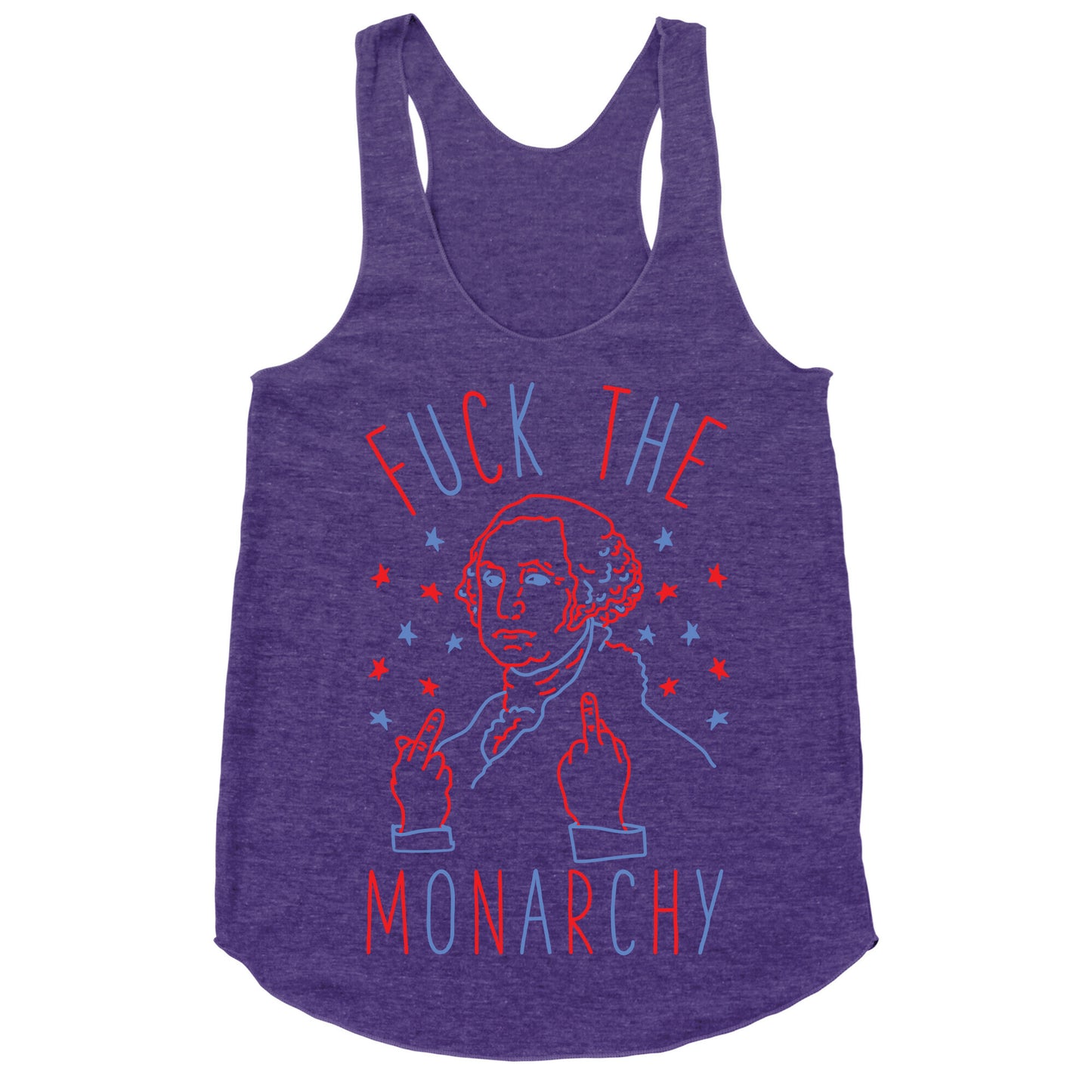 Fuck The Monarchy Racerback Tank